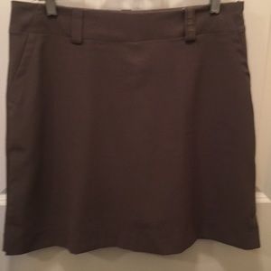 Nike Dri Fit Golf Taupe Golf Skirt